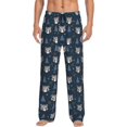 thumbnail image 1 of Sikiie Cute Christmas Tree Raccoon Print Pajama Pants Men, PJ Bottoms, Sleep & Lounge Pants-Medium, 1 of 6