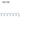 thumbnail image 3 of Unique Bargains Adhesive Tape Measure Vertical Read Measuring Tape White 39.37'', 3 of 5