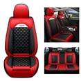 thumbnail image 1 of Maidao Car Seat Covers for Porsche for Cayenne 2002-2010 5 Seats Compatible Airbag Leather Waterproof Front Rear Cushion Protector Full Set Red, 1 of 8