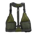 thumbnail image 1 of Fishing Vest, Lightweight Design Durable Practical Abrasion Resistant Fishing Protective Vest  Breathability  For Outdoor Activities For Fishing Green,Gray, 1 of 8