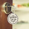 thumbnail image 3 of Weiqiqre Deals DIY To My Daughter Stainless Steel Last Name 26 Letter Keychain 2.5cm, 3 of 4