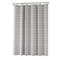 thumbnail image 2 of Hometrends Perry Woven Fabric Shower Curtain, Grey, 2 of 5