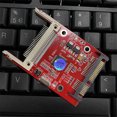 thumbnail image 5 of Adaptateur Carte CF vers SATA Compact Carte Mémoire Flash Type I II vers 2.5 Pouces Serial ATA Disque Dur Convertisseur Rouge, 5 of 5
