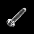 thumbnail image 5 of Unique Bargains M3x16mm Plastic Phillips Bolts PC Pan Head Machine Screws Transparent 50 Pack, 5 of 5