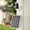 White, variant on Surveillance Camera Doorbell Low Power Consumption Solar Charging Panel Outdoor Solar Panel 3W 5V High Efficiency Monocrystalline Silicon