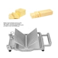 thumbnail image 4 of Coupe-fromage Manuel Trancheur Pain Bandes de Coupe Commerciales Acier Inoxydable Aluminium Acier Inoxydable Machine de Tranchage Dispositif de Coupe Outil de Tranchage Râpes Grillées, 4 of 7