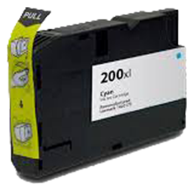 Zoomtoner Compatible LEXMARK 14L0175 (200XL) High Yield Ink / Inkjet Cartridge Cyan for Lexmark / IBM Pro 5500