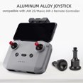 thumbnail image 2 of Joysticks en Alliage d'Aluminium Rouge/noir (2 Pcs) pour Télécommandes DJI AIR 2S, Mini 2 et Mavic AIR 2 - Bâtonnets de Commande de Remplacement, Accessoire (Modèle AIR2-YG9276), 2 of 6