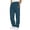 Navy, variant on yardsong Drawstring Elastic Waist Sweatpants for Men Baggy Wide Leg Gym Workout Track Pants with Pockets Blue,L