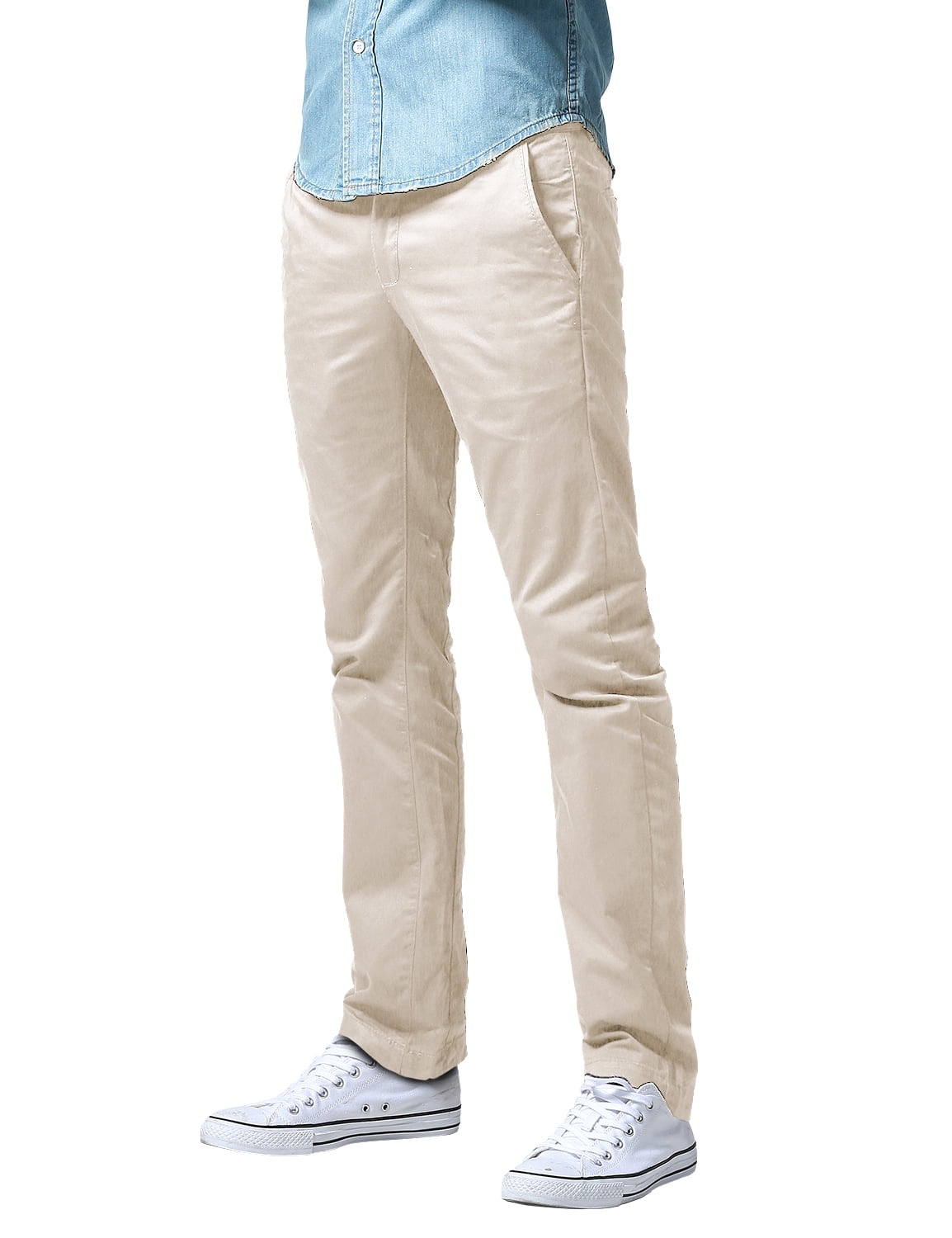 Matchstick Men's Athletic Fit Straight Leg Casual Pants