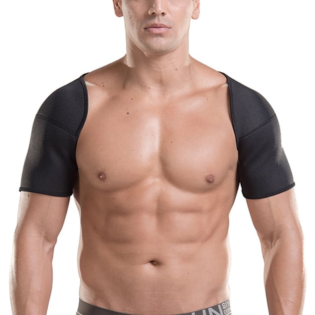Kmbangi Shoulder Brace for Right and Left, Rotator Cuff Support, Dislocated AC Joint, Frozen Shoulder, Sprain, Soreness