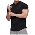thumbnail image 2 of QIPOPIQ Men's Short Sleeve UPF 50+ Sun Protection Shirts Quick Dry Rashguard Swim Shirt SPF Workout Fishing Athletic T-Shirt Clearance, 2 of 7
