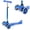 bleu, variante sur Best Choice Products Trottinette Jouet Mini pour Enfants avec Roues Lumineuses et Barre en T à Hauteur Réglable - Rose Pâle