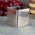 thumbnail image 2 of Square Mousse Mold Stainless Steel Cake Ring Mousse Cutter Cake Mold Dessert Ring Pastry Mould Baking Tool (Silver 2.5 Inch), 2 of 8