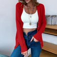 thumbnail image 2 of Long Sleeve Cardigan For Women Fall Open Front Cardigan With Pockets Casual Duster Lightweight Cardigan Sweater, 2 of 5