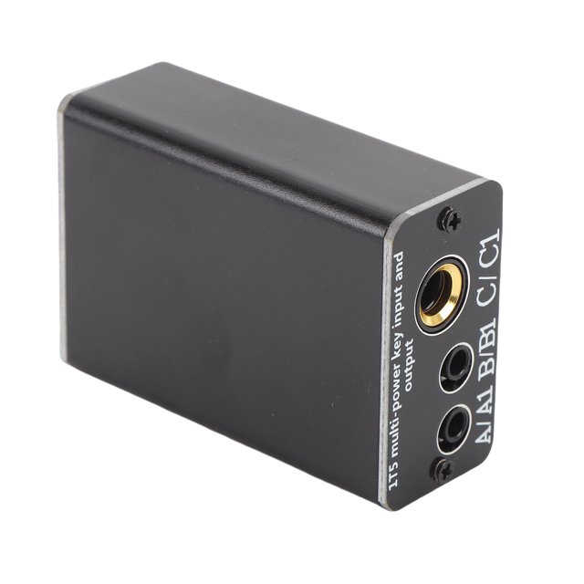 Avec Entrée Multi-Canaux Clé Convertisseur de Dispositif avec Fonction CW Connecteur de Conversion 2 Voies Port 6.3mm 3.5mm