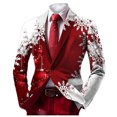 thumbnail image 1 of 2025 Men's Blazers & Suit Jackets Boho for Mens Breasted Men 3 Piece Suit Slim Fit Two Button Retro Ethnic Jackets Suit for Men Style Suits Open Front Male Suits, 1 of 3