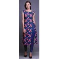 thumbnail image 3 of Bimba Kurta Sans Manches Imprimée Kurti Droite pour Femmes Vêtements d'Été Indiens, 3 of 6