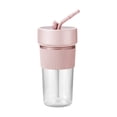 thumbnail image 1 of jifeng Electric Juicer Blender Cup 350ml Mixer Fruit Machine for Kitchen Gym Travel Pink, 1 of 9