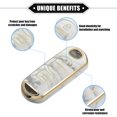 thumbnail image 3 of Unique Bargains 3 Button Key Fob Cover for Mazda CX-3 CX-4 TPU Gray Remote Keyless Smart Key Fob Case Protection Shell, 3 of 7