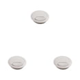 thumbnail image 3 of pitrice Cache-Trou de Bureau Imperméable Antirouille Réglable Câble de Table de Bureau Illet 53mm Gris Blanc 3Set, 3 of 6