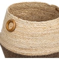thumbnail image 5 of Truu Design Beautiful Woven Natural Jute Rope Planter Basket with Handles, 9.8 x 12.2 inches, Neutral, 5 of 5
