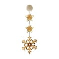 thumbnail image 2 of Danhjin Holiday Lights Christmas LED Light Decoration With Suction Cup Hook Christmas Tree Snowflake Snowman Battery Powered Indoor Bedroom Window Display Holiday Lights Warm White, 2 of 6