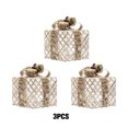 thumbnail image 2 of Thinsony 3pack/lot Iron Wire Christmas Tree Bottom For Stable Placement Wide Application Christmas Decoration Linen, 2 of 6