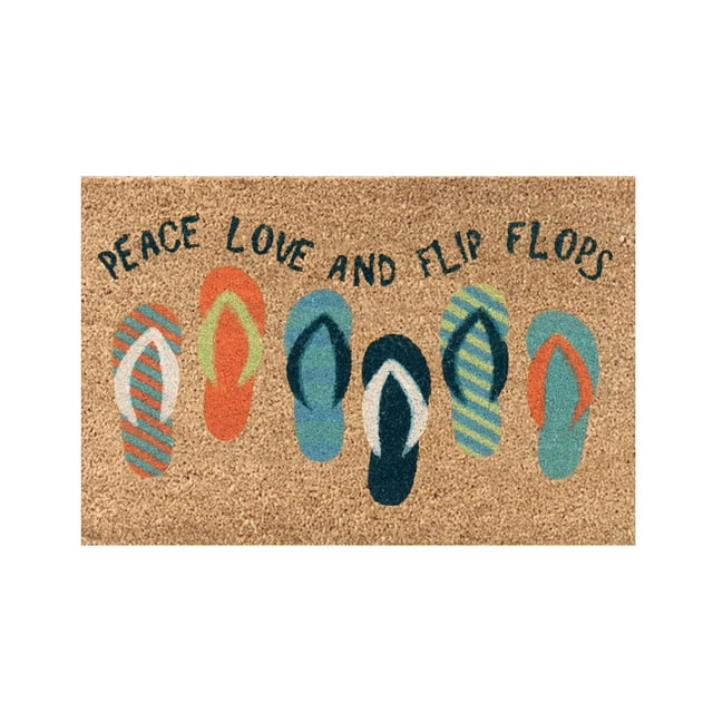 Outside Door Mats, Washable Low-Profile Inside Entry Doormats, Super Soft Rugs for Outside Patio Floor Entry Porch Garage Office,Home Entrance, Garage, Patio Porch Farmhouse