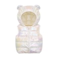 thumbnail image 2 of Cowsor Doudoune Sans Manches pour Filles, Hiver, Chaude, à Fermeture Éclair, à Capuche, Veste d'Extérieur, 2 of 3