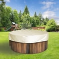 thumbnail image 3 of Housse de Protection pour Spa, Housse Résistante à la Poussière pour Meubles de Spa Extérieur, Housse de Baignoire, Massage à Bulles, 3 of 12