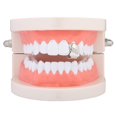 thumbnail image 4 of Ensemble de Capuchons pour Gril à Dents Simples, Couvercle Décoratif pour Gril Inférieur, Dents Supérieures en Strass pour Gril, 4 of 10