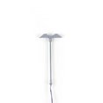 thumbnail image 1 of Wweixi Lampe de Table de Modèle de Chemin de Fer Fournitures de Scène Mini Lampadaire de Train Matériau Accessoires Tensions 3V Lampes LED en Métal Décorations Gris (1:120) (Chaud), 1 of 6