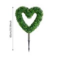thumbnail image 2 of Heart Shaped Pruning Decorative Garden Stake Plastic Weather Resistant Stable Design Low Maintenance for Valentine'S Day Patio Wedding, 2 of 4