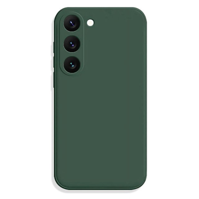 PANDACO Soft Shell Matte Forest Green Case for Samsung Galaxy S23+