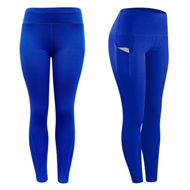 TIMIFIS Leggings pour Femmes Leggings d'Entraînement pour Femmes Leggings d'Entraînement pour Femmes avec Poche Entraînement Physique Sports Course Yoga Pantalons Athlétiques