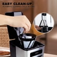 thumbnail image 2 of REVOTRA 12-Cup Programmable Coffee Maker, Regular & Strong Brew Drip Coffee Machine, 1-4 Cup and Ice Coffee Setting, 24H Timer, Auto Shut-Off, Keep Warm,, 2 of 8