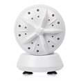 thumbnail image 1 of Portable Travel Washing Machine High-Power Mini Laundry Machine Double-Turbine Waving Washer 24W(Automatic Cycle Cleaning Version/, 1 of 8