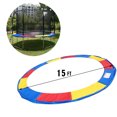 thumbnail image 1 of Gymax 15 FT Trampoline Safety Pad Spring Cover Frame Replacement Multi Color, 1 of 8