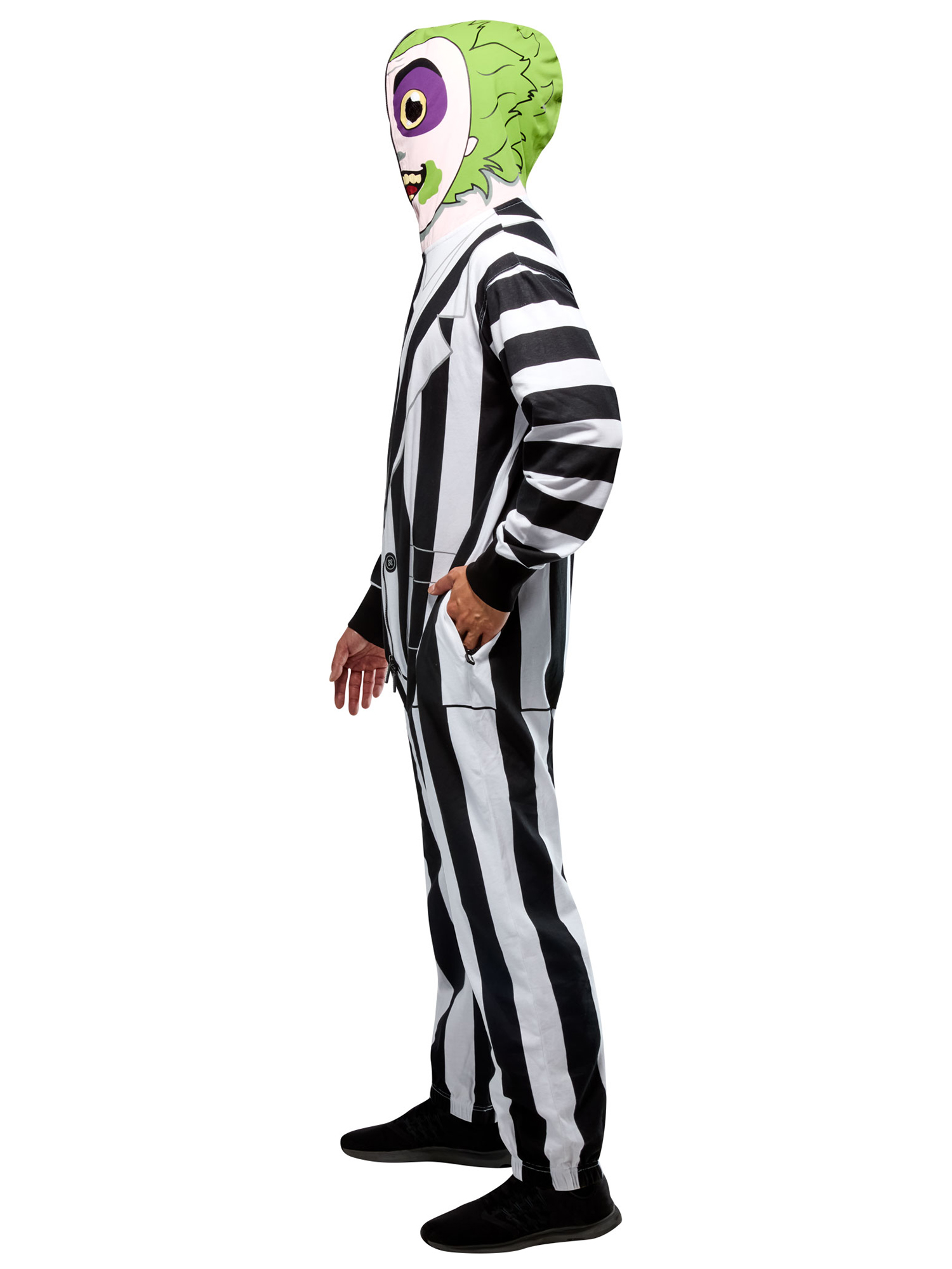Costume Zipsters Masked-Up Beetlejuice pour Adultes par Rubies, pour Hommes