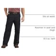 thumbnail image 4 of Dickies Mens Loose Fit Straight Leg Cargo Pants, 32W x 30L, Rinsed Black, 4 of 4