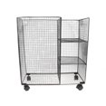 thumbnail image 3 of S SERENABLE Rolling Mat Storage Rack Wheeled Fitness Equipment Holder for Dumbbells Black, 3 of 9