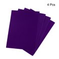thumbnail image 3 of Uxcell Patchs en Velours Autocollants Patchs de Réparation Violet 4 Pcs, 3 of 5