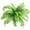 84-B, variant on Simulated Persian Grass Plant, Artificial Fern Leaves Bouquet, Silk Green Home Decoration for Indoor Outdoor Tabletop Centerpiece Decor