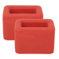 thumbnail image 4 of AMONIDA 2Pcs Car Belt Buckle Holder,Silicone Seatbelt Guard Receiver Suitable For All Car With Standard Belt Bckle, 4 of 8