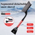 thumbnail image 4 of Car Snow Removal Tool, Detachable Ice Scraper, Windshield Wiper Cleaner, Multipurpose Winter Car Care, Durable ABS Plastic, Effortless Roof Snow Removal, 4 of 4