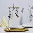 thumbnail image 4 of ziyahi Rotary Rotating Tea Light Candle Holder Living Room Stars, 4 of 9
