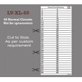 thumbnail image 5 of LV Fuse Box Circuit Breaker Panel Directory Labels/Decals/Stickers for All Electrical Panel/Load Centers (Large 60 Circuits 2 Pcs), 5 of 5
