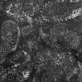 thumbnail image 1 of oneOone Velvet Dark Gray Fabric Paisley Craft Projects Decor Fabric Printed By The Yard 58 Inch Wide, 1 of 4
