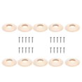 thumbnail image 1 of Milaget 6X 10 Pieces Plastic Washers for Guitar Tuners Machine Head Buttons Cream, 1 of 9